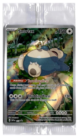 Pokémon Snorlax SVP 051 Black Star Promo Sealed (EN)