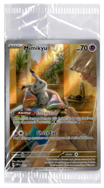 Pokémon Mimikyu SVP 075 Black Star Promo Sealed (EN)