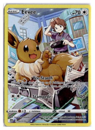 Pokémon Eevee TG11/TG30 Trainer Gallery (EN)
