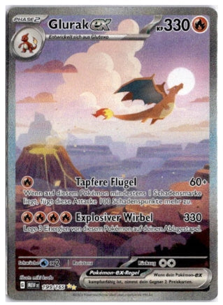 Pokémon Charizard ex 199/165 Special Illustration Rare (DE)
