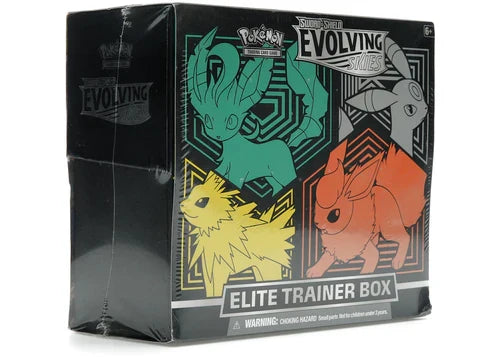Pokémon Sword & Shield Evolving Skies Elite Trainer Box – Umbreon, Jolteon, Flareon & Leafeon (EN)