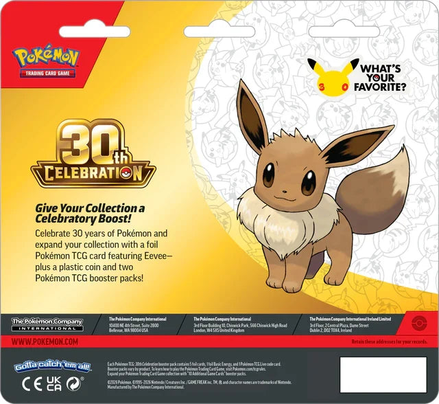 Pokémon TCG: 30th Celebration 2-Pack Blister (EN)