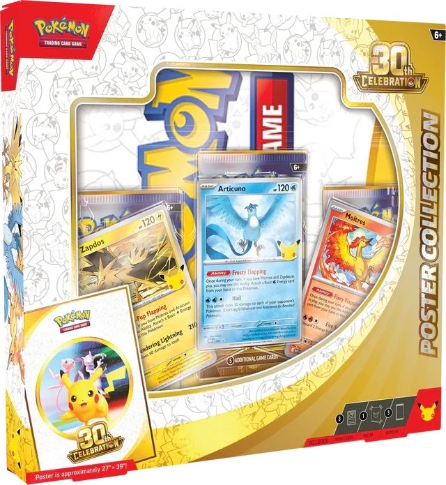 Pokémon TCG: 30th Celebration Poster Collection (EN)