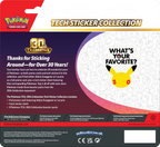 Pokémon TCG: 30th Celebration Tech Sticker Collection (EN)