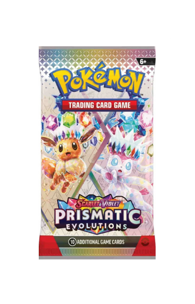 Pokémon Scarlet & Violet: Prismatic Evolutions Booster Pack (EN)