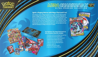 Pokémon Mega Evolution: Mega Charizard X Ultra Premium Collection (EN)