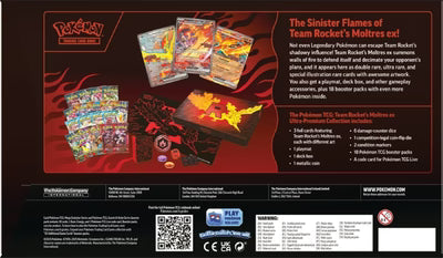 Pokémon Scarlet & Violet: Team Rocket's Moltres ex Ultra Premium Collection (EN)