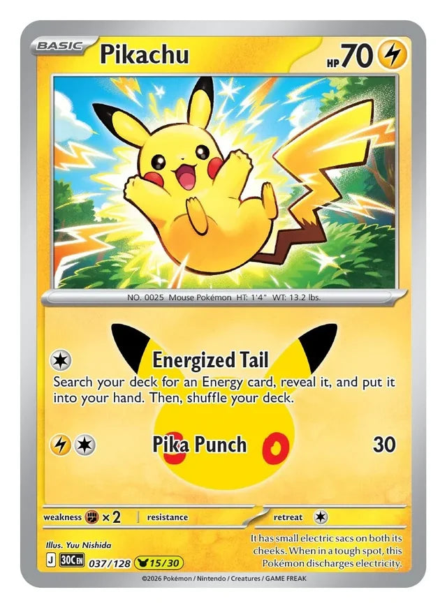 Pokémon TCG - 30th Celebration Booster Pack 1 pc {EN}